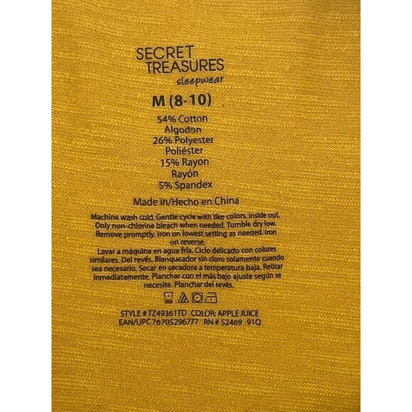 SUNDAY FUNDAY Long-Sleeve Mustard Yellow T-Shirt (Womens: Medium) - Picture 11 of 11